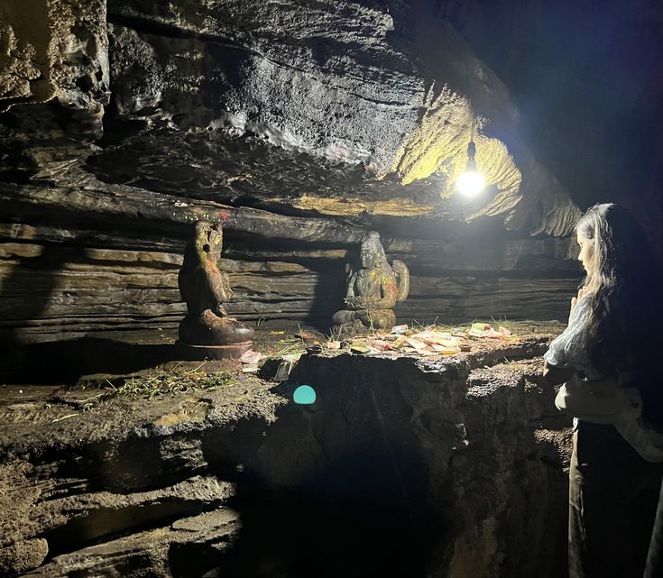 Meditation at caves & spiritual spots