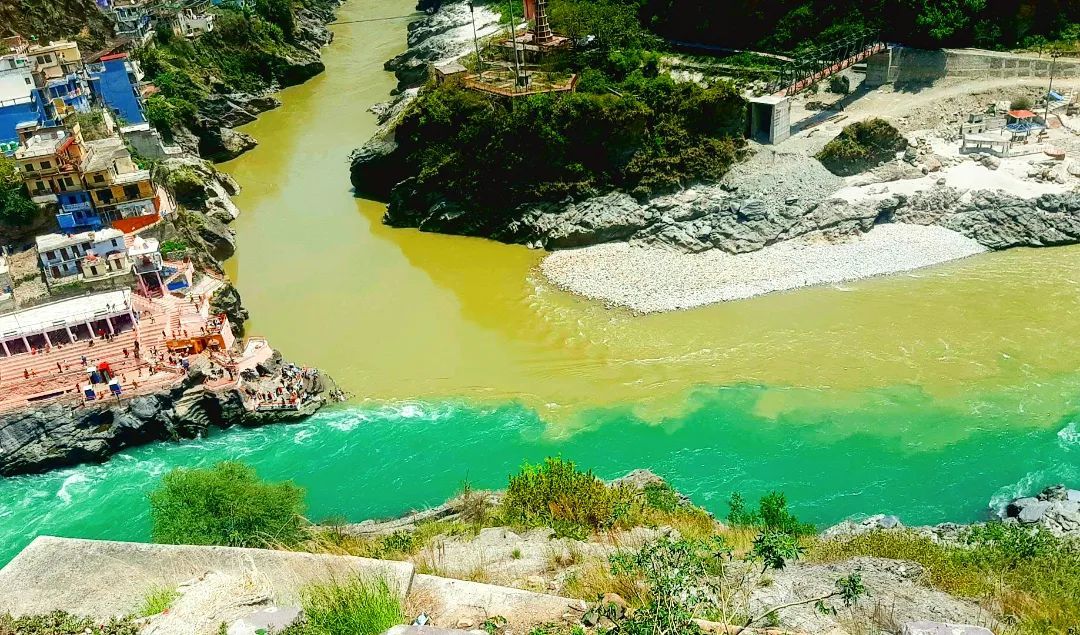 Gangotri Darshan & dip in Bhagirathi River