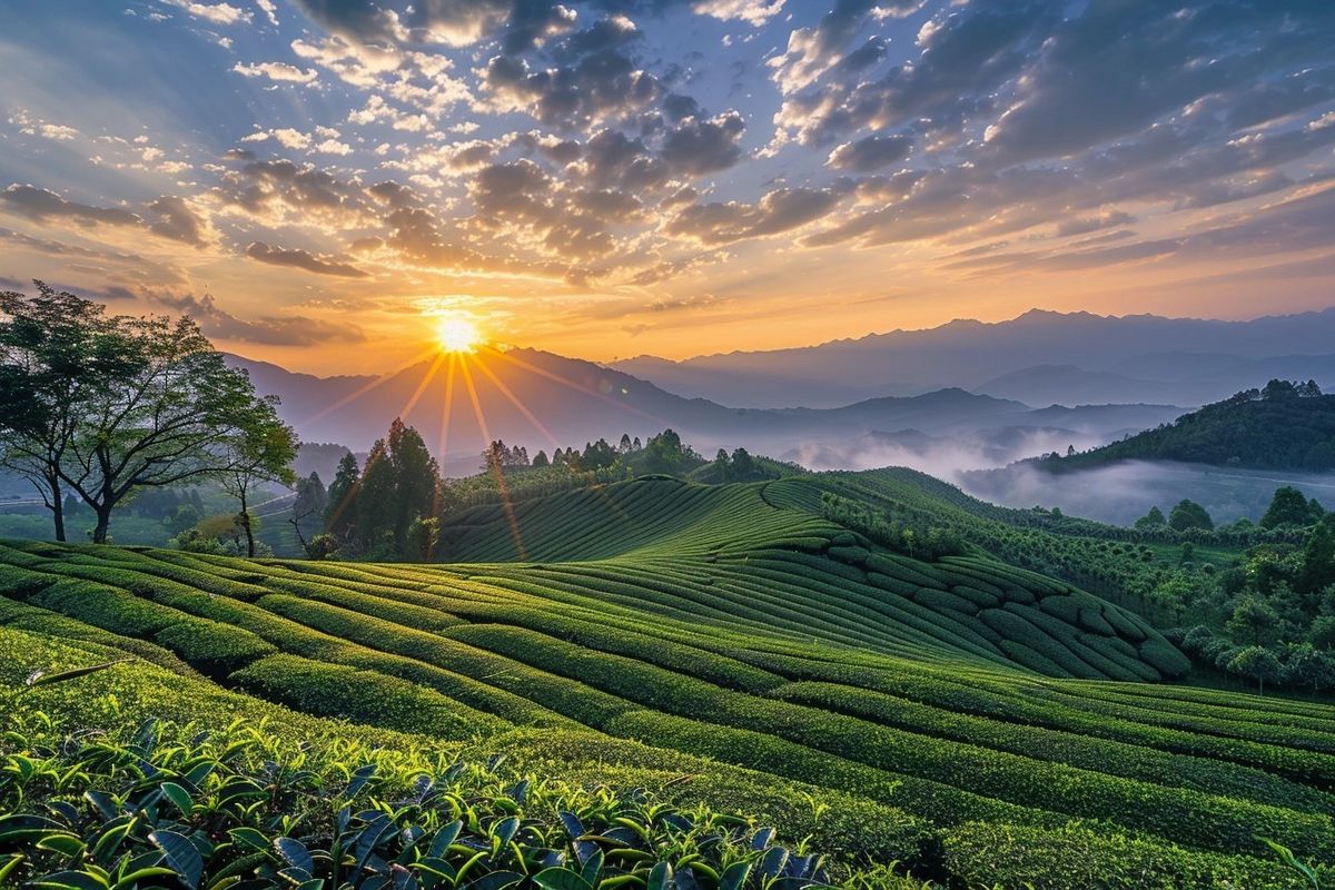 Tea garden exploration