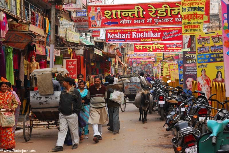 Local market exploration in Varanasi