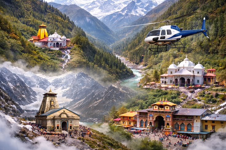 Divine Chardham Yatra | Yamunotri, Gangotri, Kedarnath & Badrinath Tour
